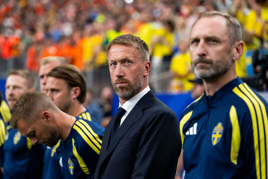 Head coach Graham Potter of Sweden