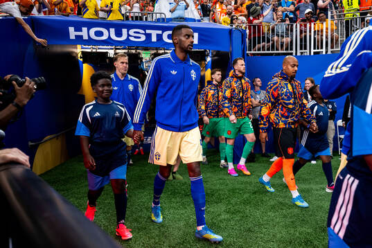 Alexander Isak of Sweden