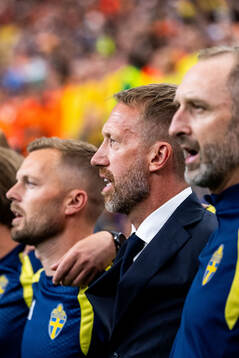 Head coach Graham Potter of Sweden