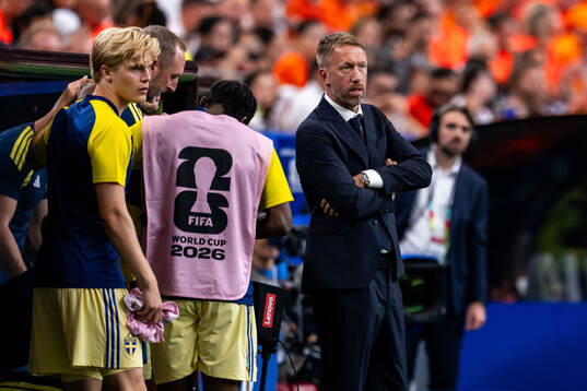 Head coach Graham Potter of Sweden