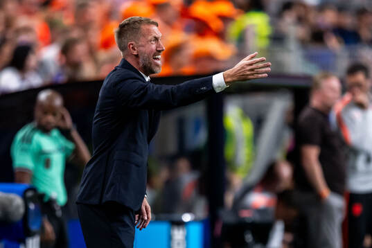 Head coach Graham Potter of Sweden