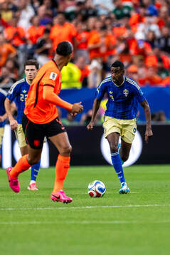 Alexander Isak of Sweden