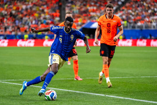 Alexander Isak of Sweden