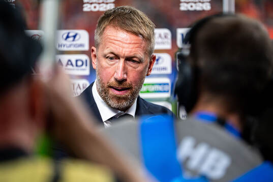 Head coach Graham Potter of Sweden