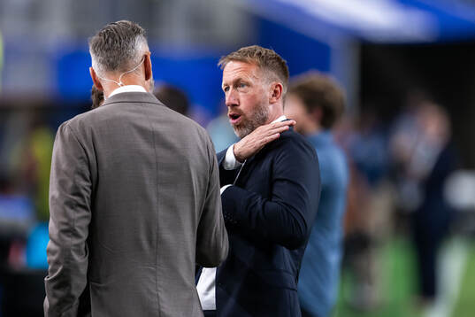Head coach Graham Potter of Sweden