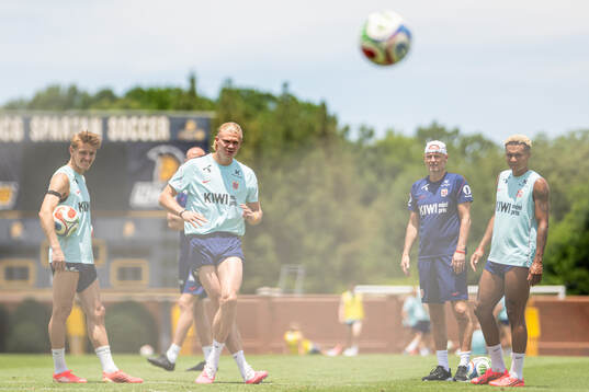 Martin Ødegaard, Erling Braut Haaland, head coach Ståle