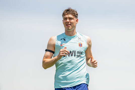 Jørgen Strand Larsen of the Norwegian national football