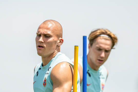 Leo Østigård and Kristian Thorstvedt of the Norwegian