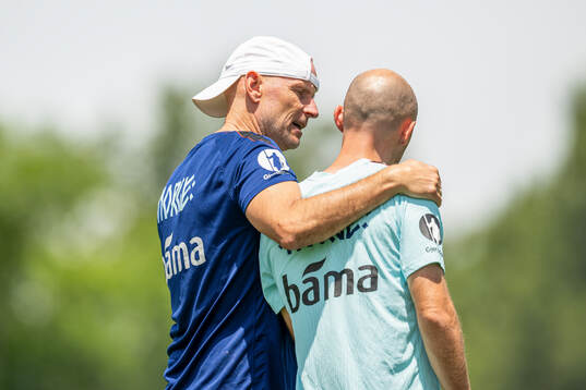 Ståle Solbakken, head coach of the Norwegian national