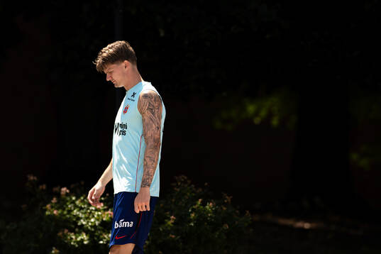 David Møller Wolfe of the Norwegian national football team