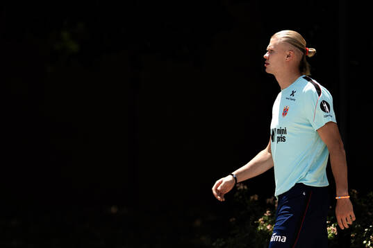 Erling Braut Haaland of the Norwegian national football team