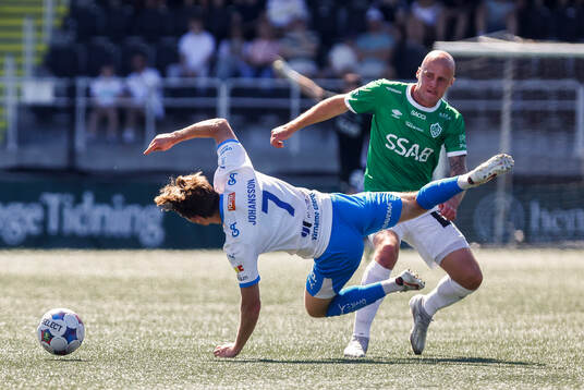 IFK Värnamos Carl Johansson och Brages Anton Lundin