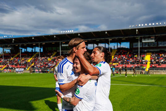 IFK Norrköpings Christoffer Nyman, Ryan Nelson och Elias