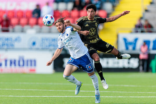 IFK Norrköpings Christoffer Nyman och Östersunds Abdulla