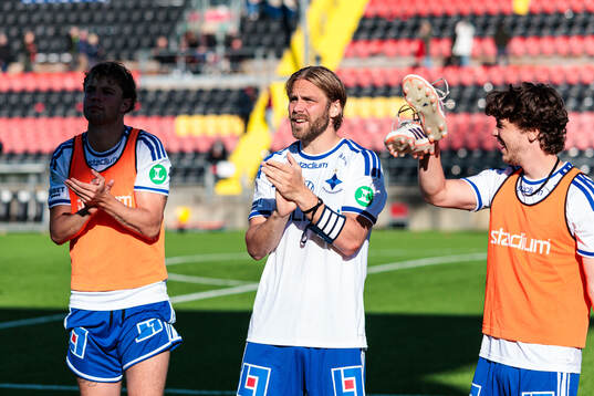 IFK Norrköpings Christoffer Nyman jublar