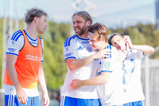 IFK Norrköpings Christoffer Nyman och Axel Brönner jubilar
