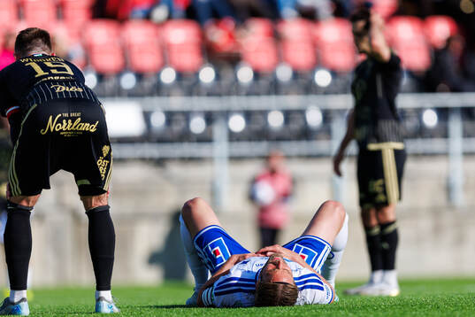 IFK Norrköpings Christoffer Nyman har ont
