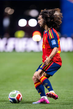 Marc Cucurella of Spain