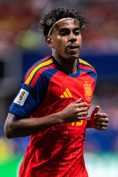 Lamine Yamal of Spain