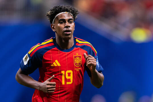 Lamine Yamal of Spain
