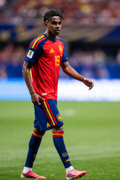 Lamine Yamal of Spain
