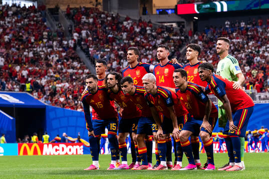 Starting eleven of Spain