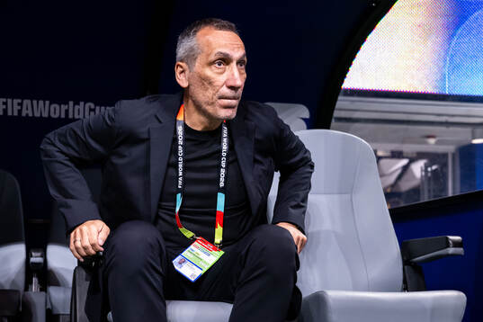 Head coach Georgios Donis of Saudi Arabia