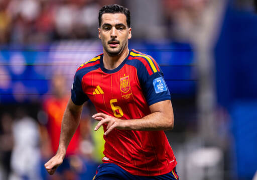 Mikel Merino of Spain