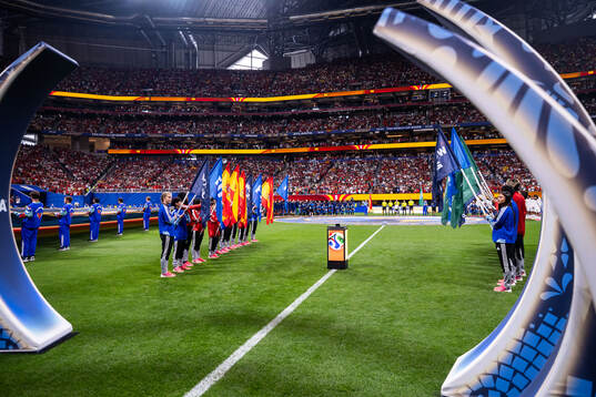 The player entrance
