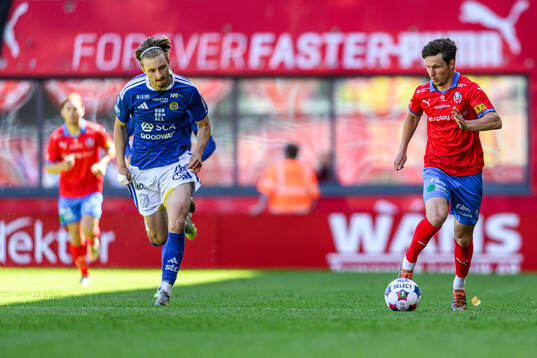 GIF Sundsvalls Malte Hallin och Helsingborgs Max Svensson