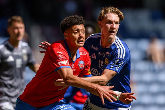 Helsingborgs Obafemi Awodesu och GIF Sundsvalls Hugo