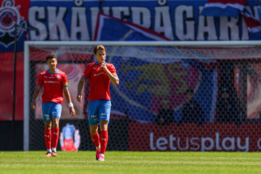 Helsingborgs Lukas Kjellnäs deppar
