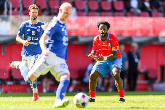 Helsingborgs Kevin Nyarko deppar