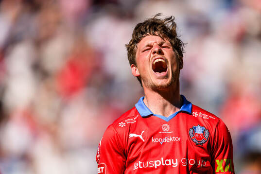 Helsingborgs Max Svensson jublar