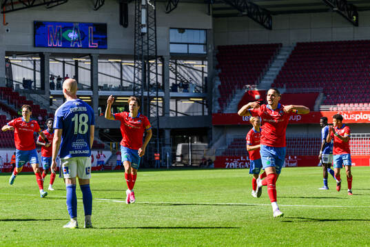 Helsingborgs Ervin Gigovic jublar