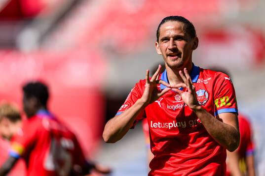 Helsingborgs Ervin Gigovic jublar