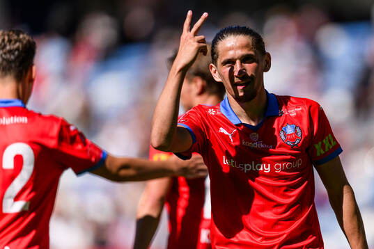 Helsingborgs Ervin Gigovic jublar