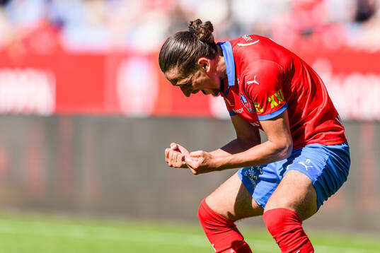 Helsingborgs Ervin Gigovic jublar