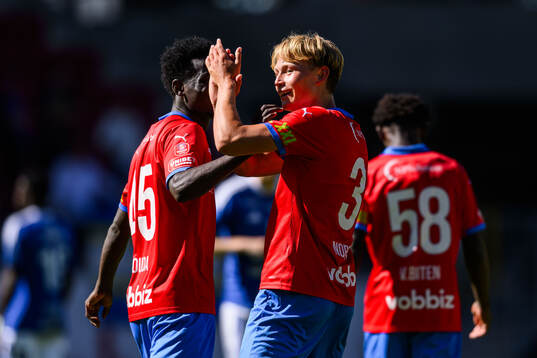 Helsingborgs Alvin Nordin jublar