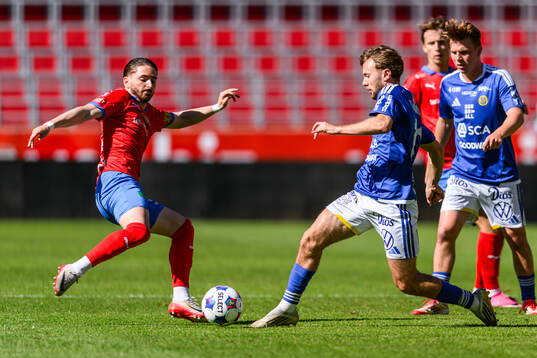 Helsingborgs Timothe Rupil och GIF Sundsvalls Samuel