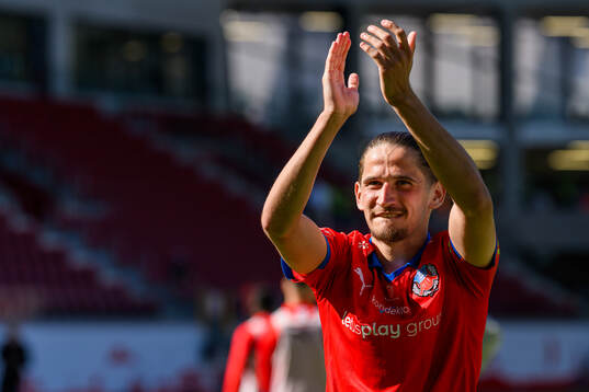 Helsingborgs Ervin Gigovic jublar