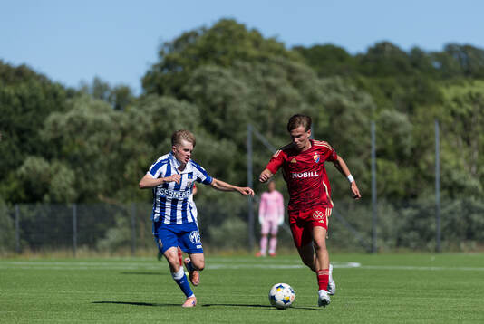 IFK Göteborgs Edvin Nordling och Djurgårdens Alexander
