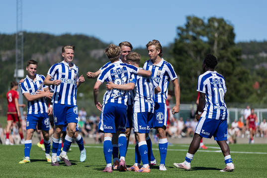 IFK Göteborgs Edvin Nordling jublar