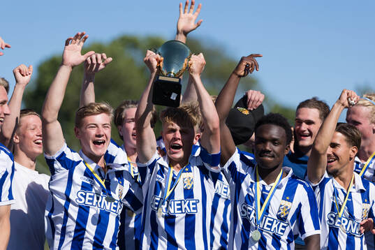 IFK Göteborgs Edvin Nordling jublar
