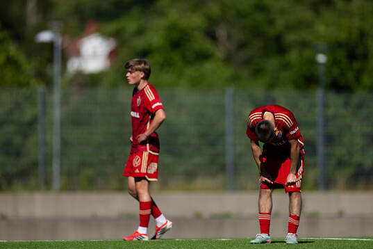 Djurgårdens spelare deppar