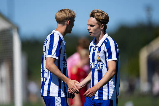 IFK Göteborgs Markus Kasemaa Jarl och Wilmer Henriksson