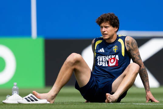 Victor Nilsson Lindelöf of the Swedish national football