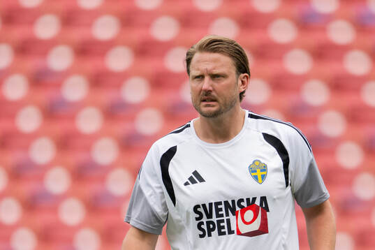 Assistant coach Björn Hamberg of the Swedish national