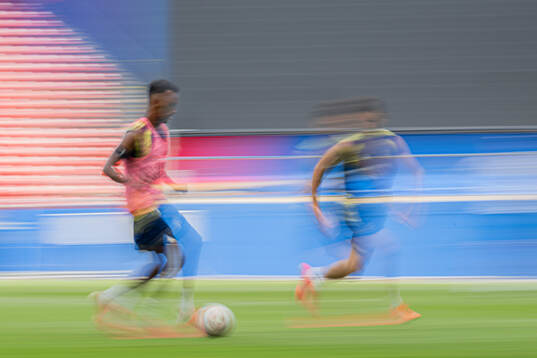 Taha Ali and Hjalmar Ekdal of the Swedish national football