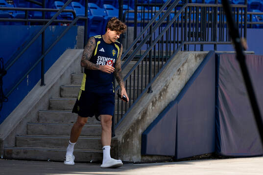 Victor Nilsson Lindelöf of the Swedish national football